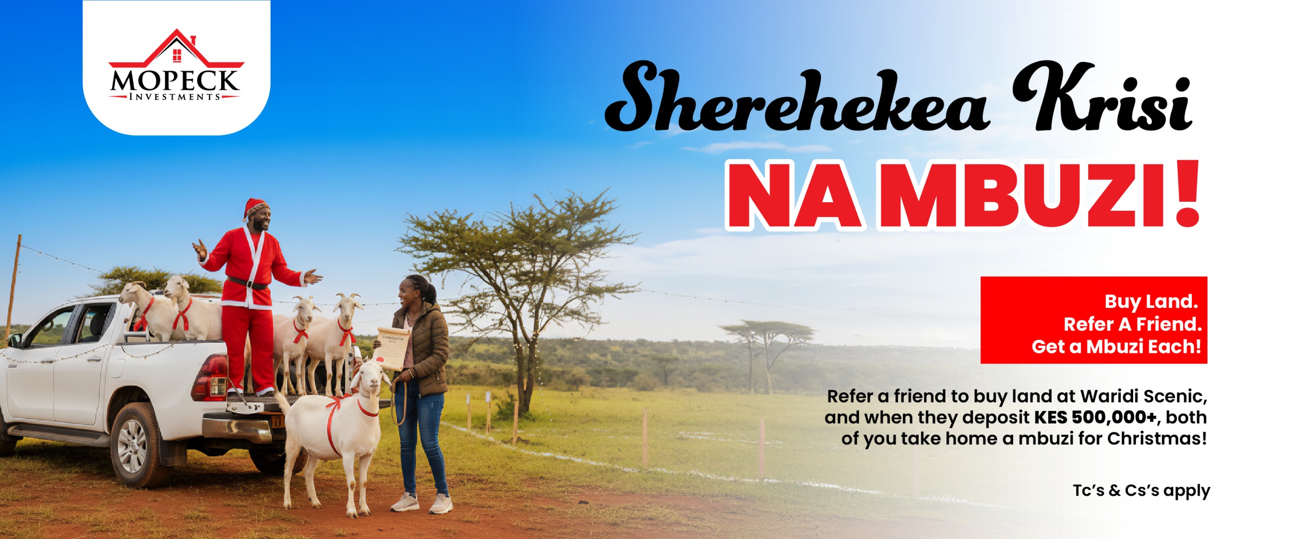 SHEREHEKEA KRISI NA MBUZI! 🐐🎅