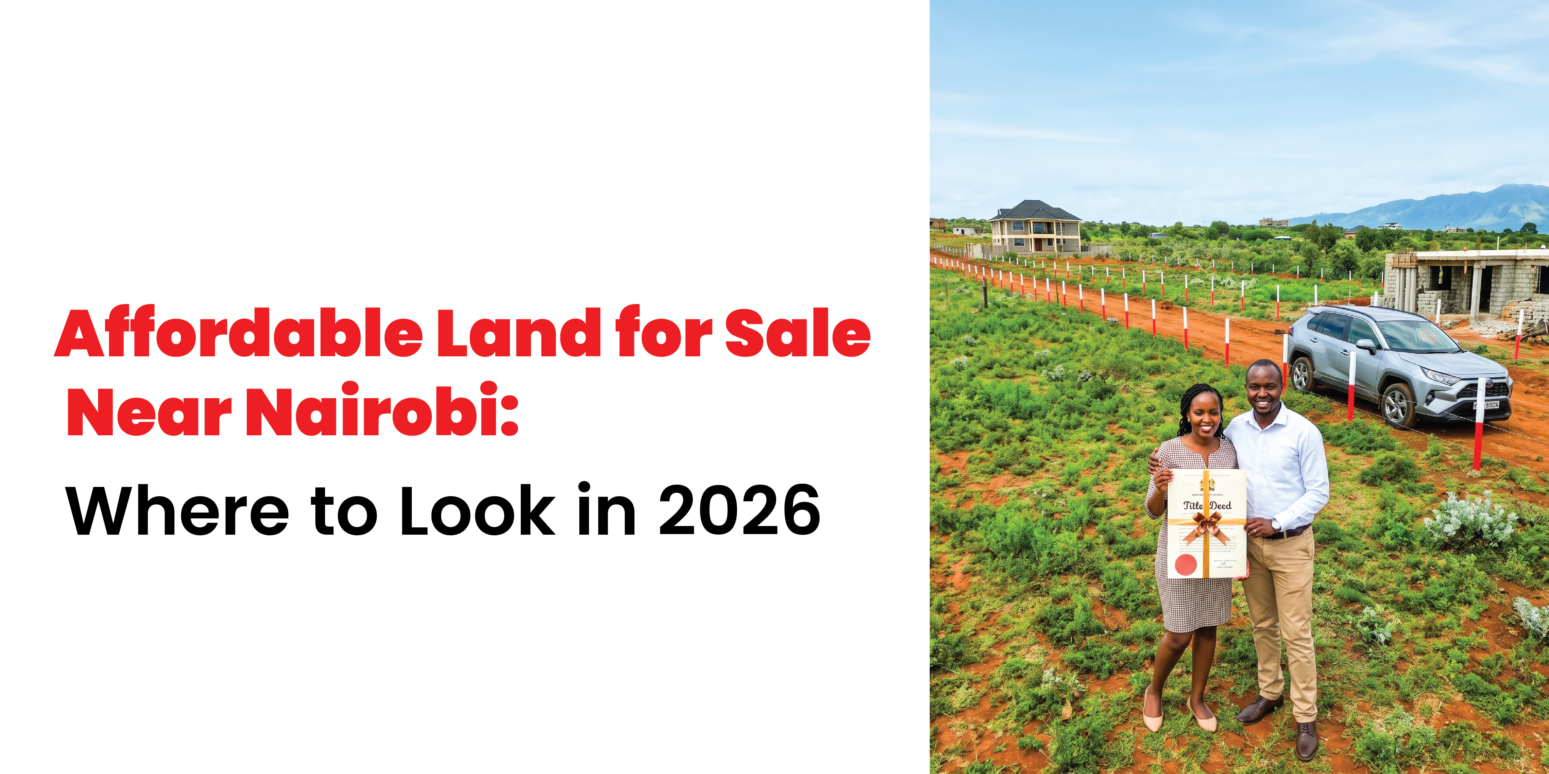 Affordable Land for Sale Near Nairobi: Where to Look in 2026
